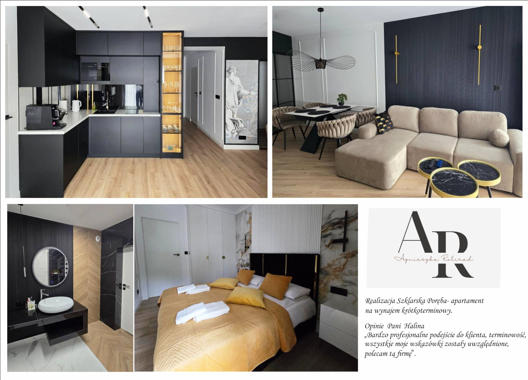 apartament na wynajem- realizacja