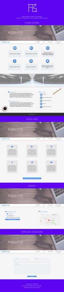 Strona dla firmy informatycznej