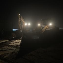 Niwelacja terenu Wołomin 2