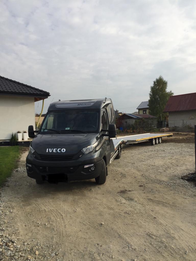 Transport krajowy i zagraniczny autolaweta + laweta 8,5m OCP-licencja