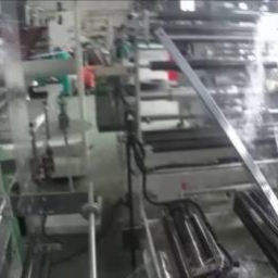 Maszyna do produkcji worków ze zgrzewem bocznym i dennym wyposażona w łamacz foli-odbiór techniczny 2018r