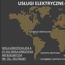 Usługi elektryczne- Krzysztof Smycz - Alarm Domowy Wola Żarczycka