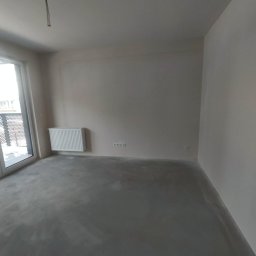 Projekt i aranżacja mieszkania 83m2 Warszawa Praga.  Stan developerski.  