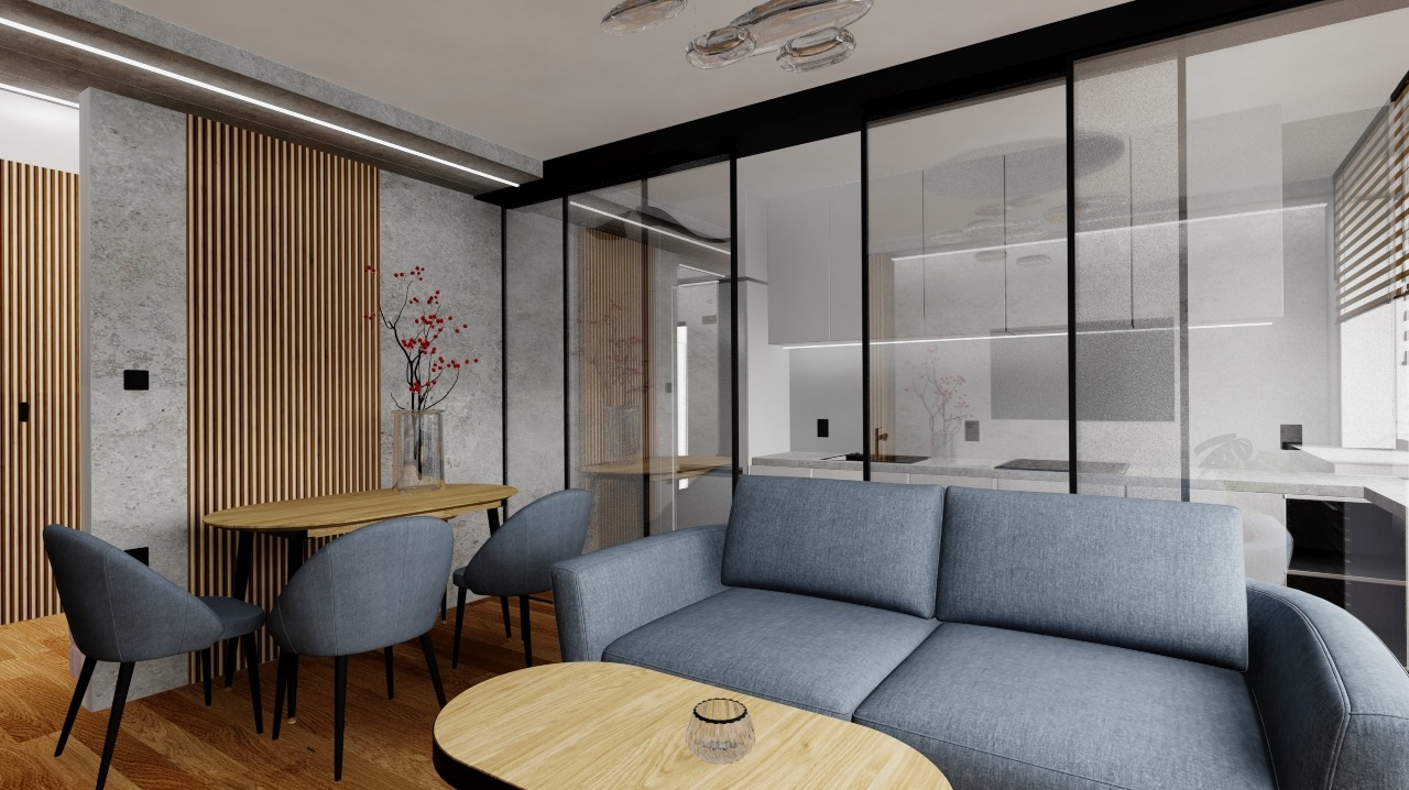 Warszawa, ul Wiejska, mieszkanie 90 m2 Remont kapitalny, projekty instalacyjne, meblowe, aranżacja