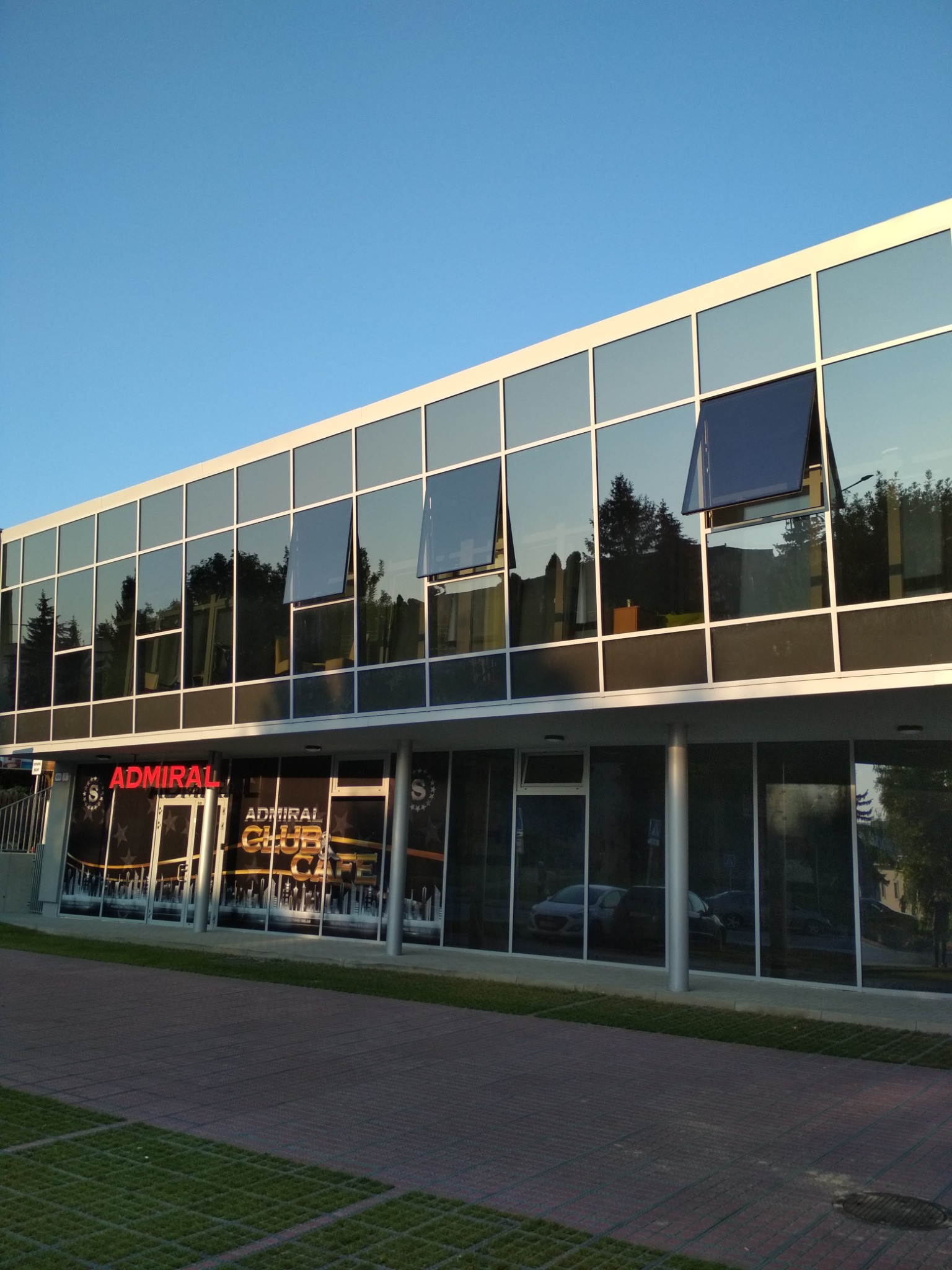 Fasada parter piętro (kątowa)