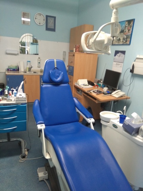 Unit stomatologiczny po naprawie