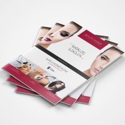 Projekt graficzny katalogu dla firmy Beauty Maker.