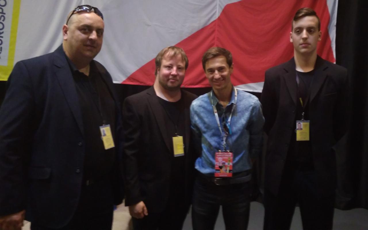 ochrona Kamila Stocha na spotkaniu z fanami