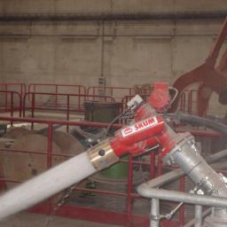 Spalarnia- działko wodno-pianowe