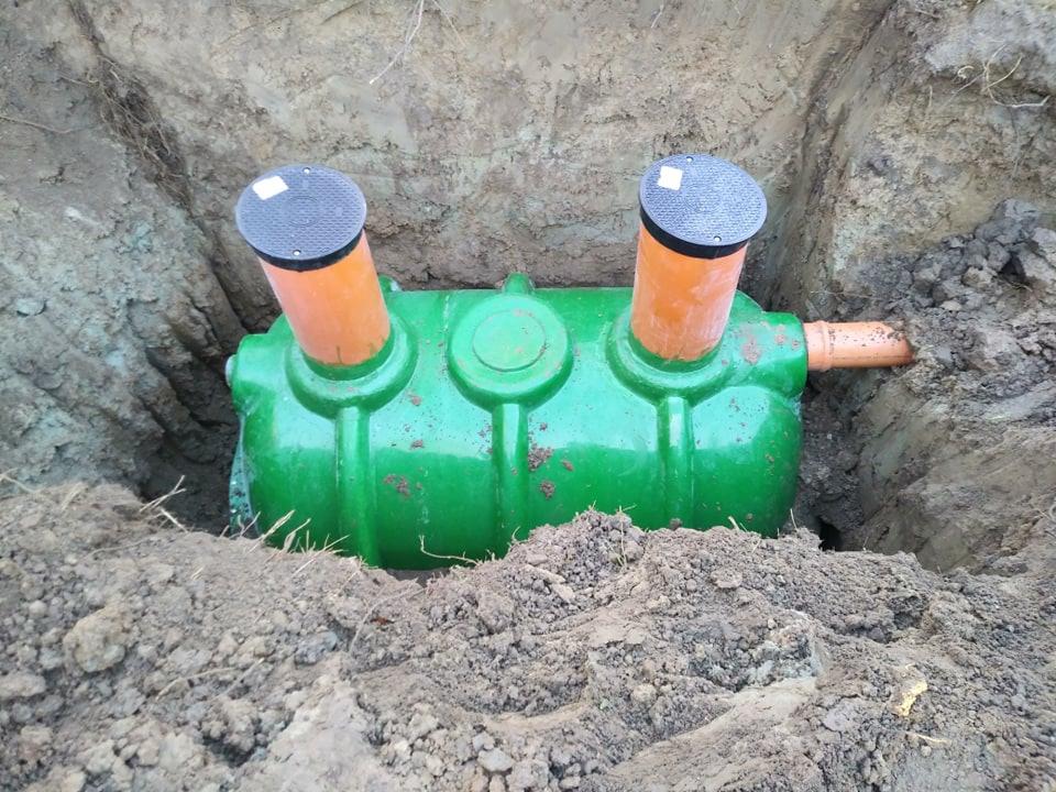 zbiornik 2,5m3/ 2 komory seperacyjne