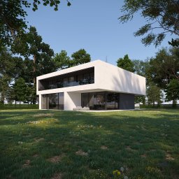 Projekt domu minimalistycznego