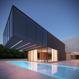 Projekt domu z basenem