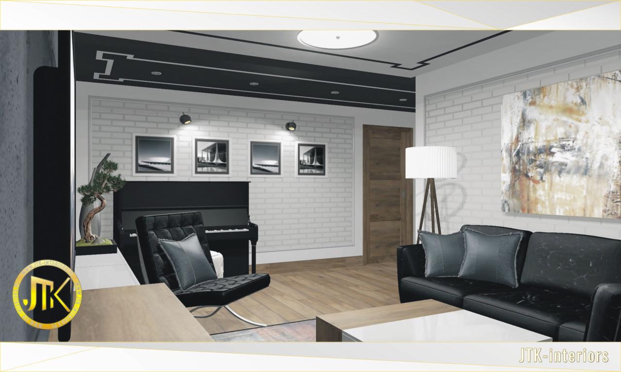 Projekt nowej aranżacji mieszkania dla 3 osobowej rodziny na Osiedlu Tysiąclecia w Katowicach 06