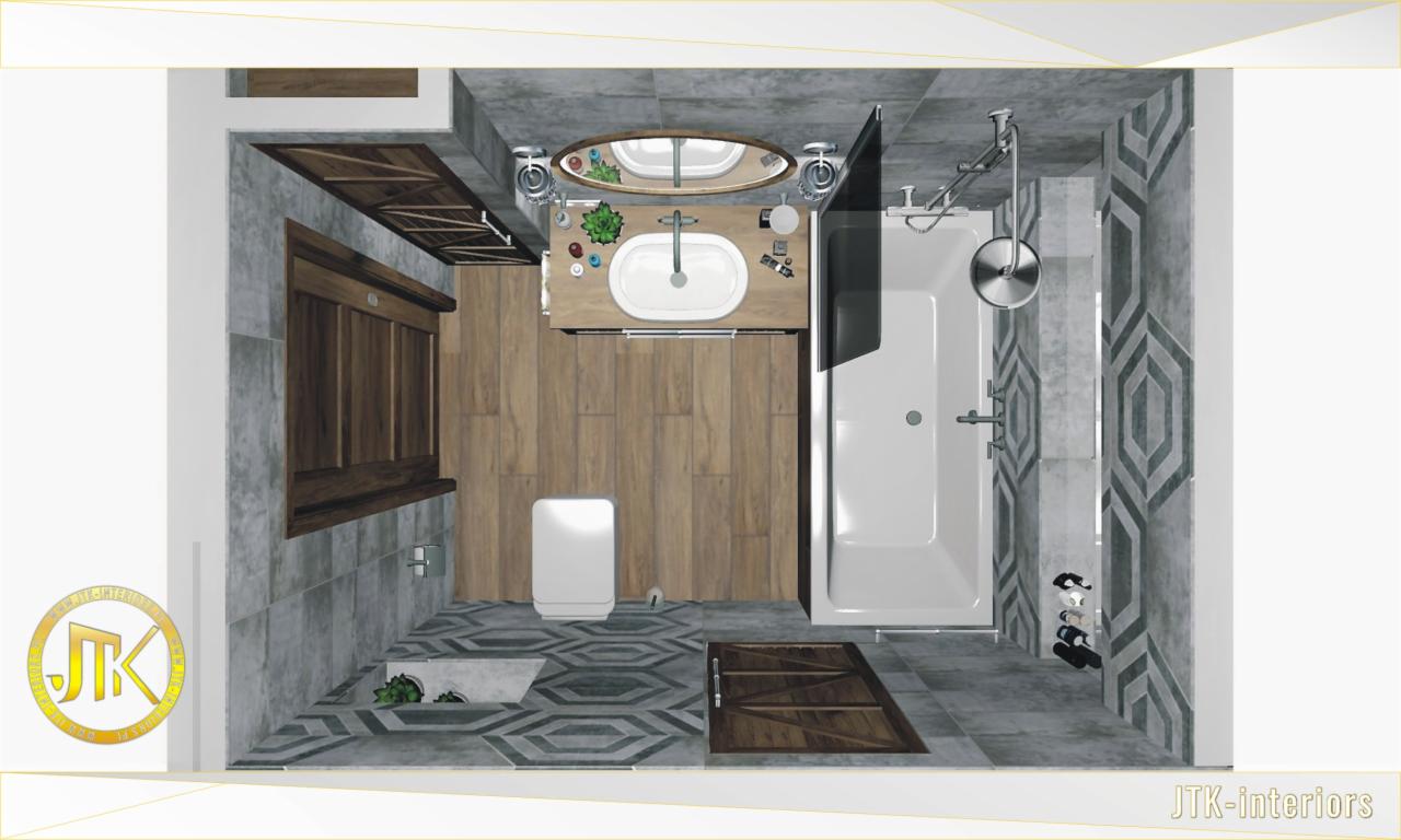 Projekt nowej aranżacji mieszkania dla 3 osobowej rodziny na Osiedlu Tysiąclecia w Katowicach 10