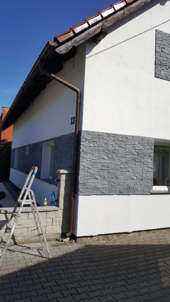 'Malowanie i kamień elewacyjny' Rewa noclegi 'Kotwica'