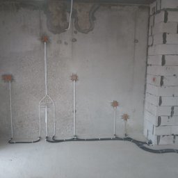 Instalacje elektryczne. Montaż okablowania, gniazd, wyłączników, oświetlenia, wlz, rozdzielnic, projekt.
