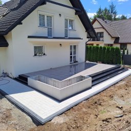 Układanie kostki brukowej Wisła 1