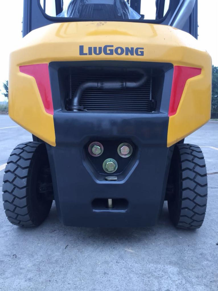 Widok z tyłu wózka LiuGong serii C