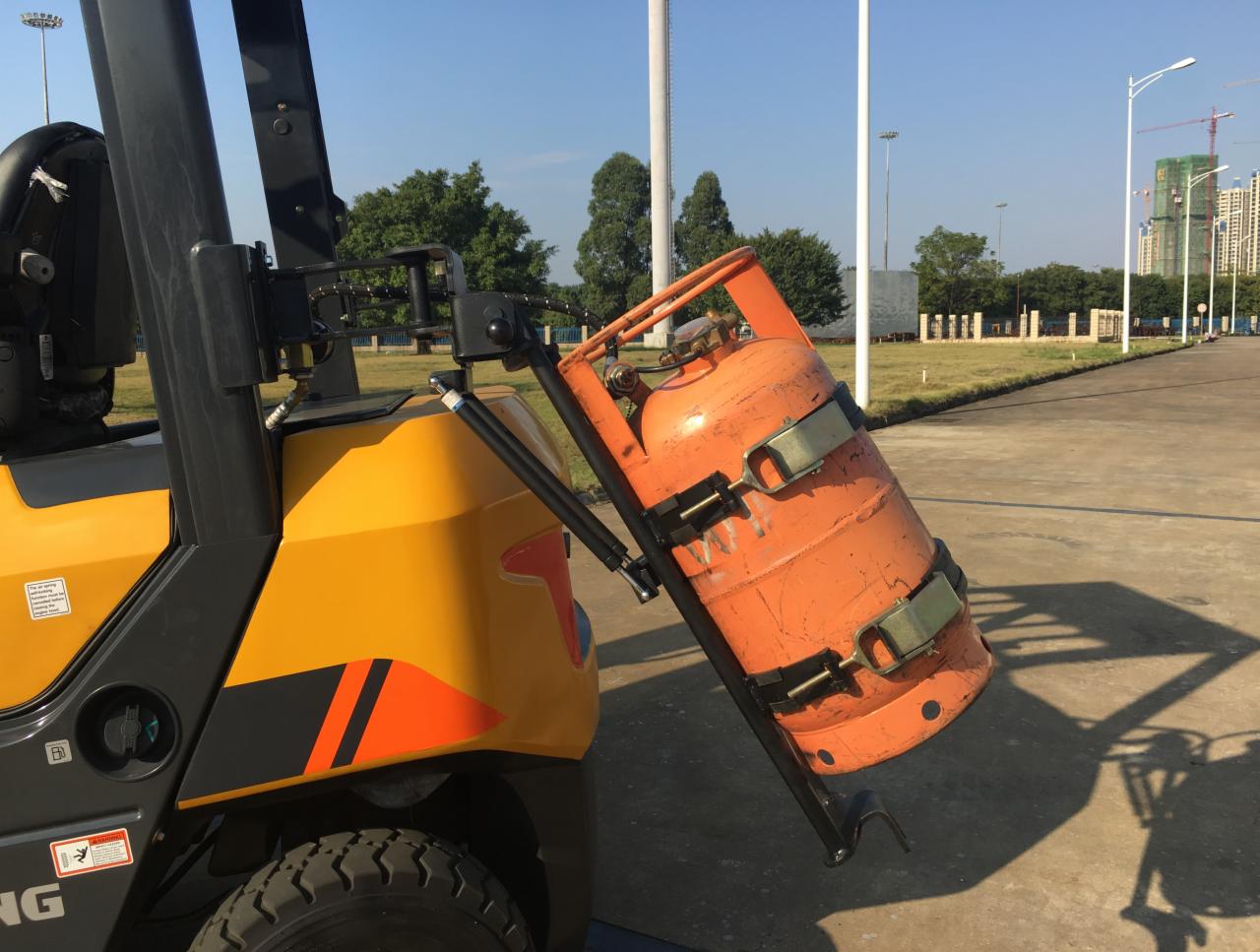 Nowatorski i ergonomiczny system wymiany butli gazowej