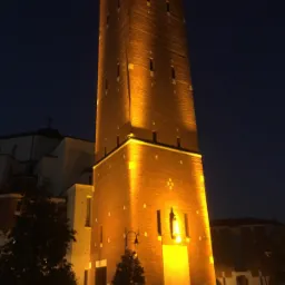 Podświetlenie wieży wysokości 50m