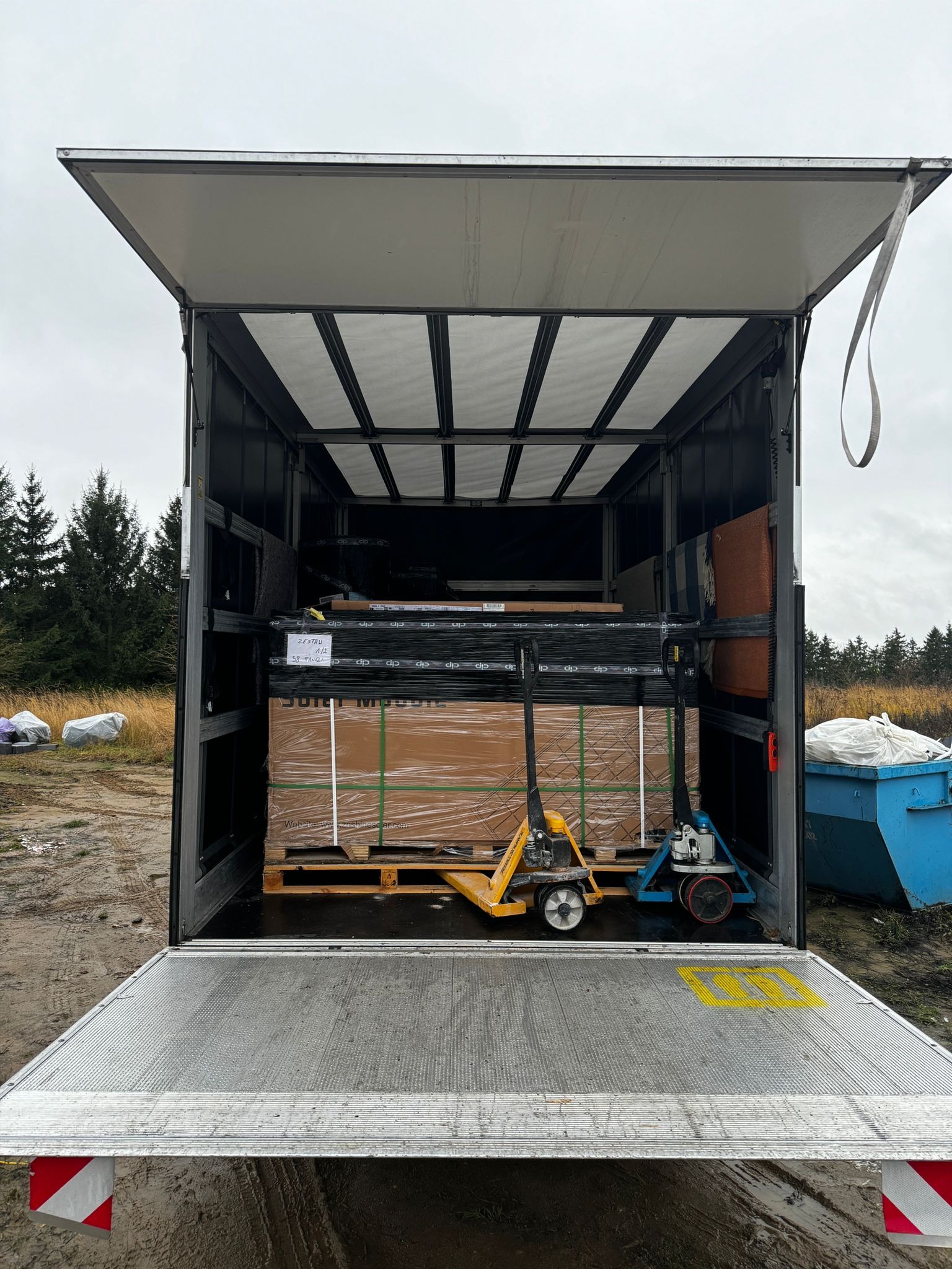 Transport materiałów budowlanych w Szczecinie