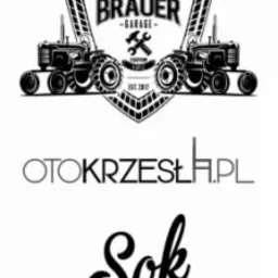 Kompilacja czarno-białych logo różnych firm, prezentująca zróżnicowane style graficzne, od minimalistycznych symboli po bardziej złożone ilustracje i typografię.