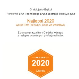 ERA Technologii Eryka Jastrząb - Pierwszorzędny Transport Autokarowy Wrocław
