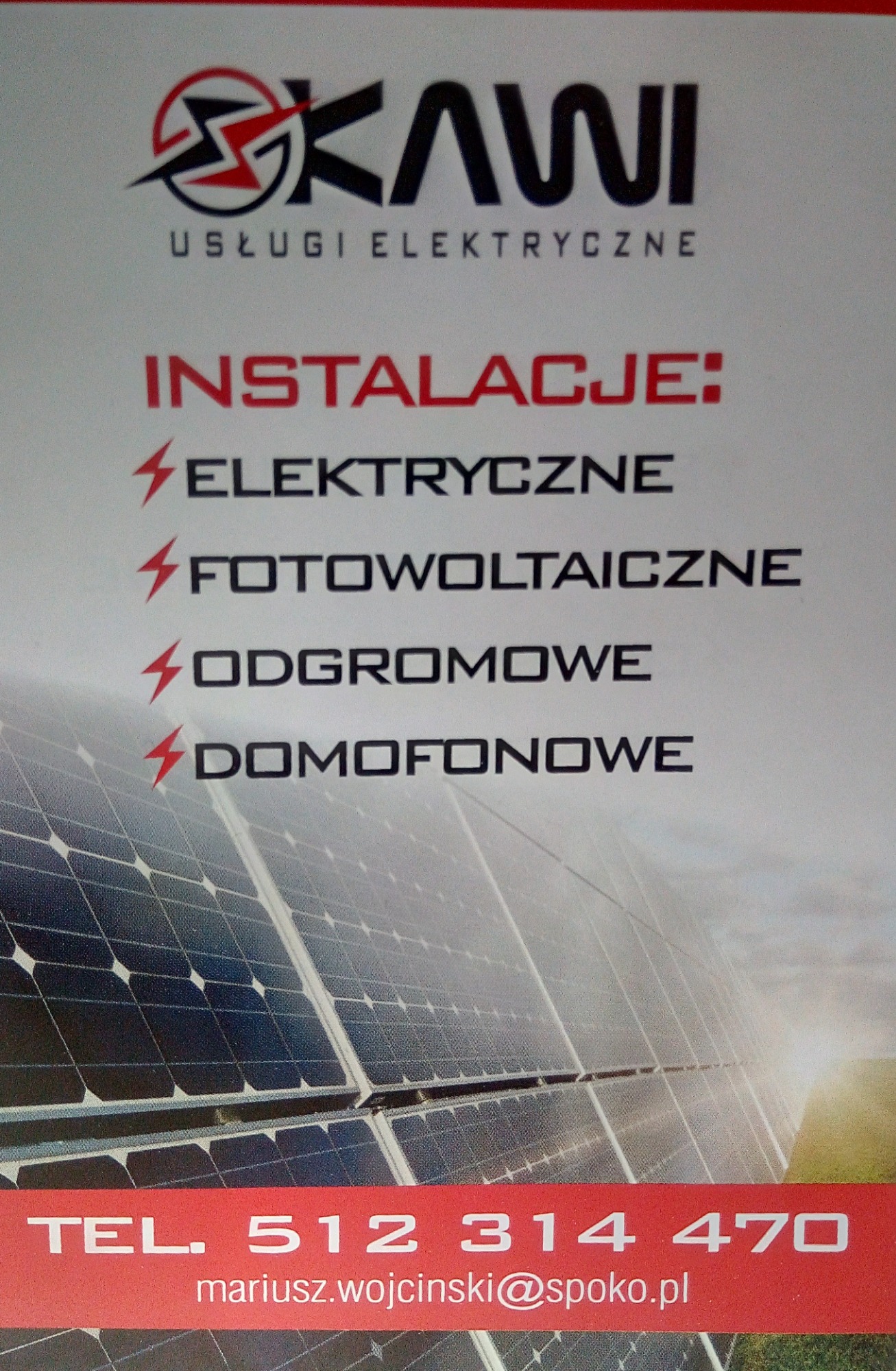 Kompleksowe usługi elektryczne.