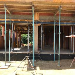 Nadzór nad budową domu jednorodzinnego - odbiór deskowania stropu