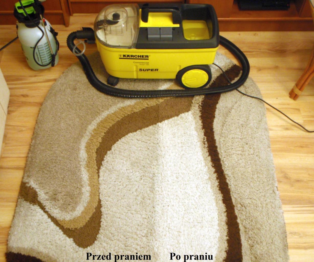 Pranie dywanów i wykładzin