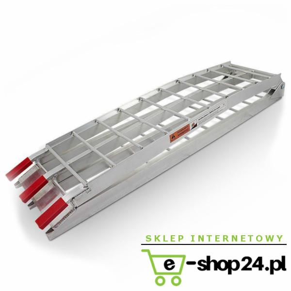 Rampy aluminiowe składane