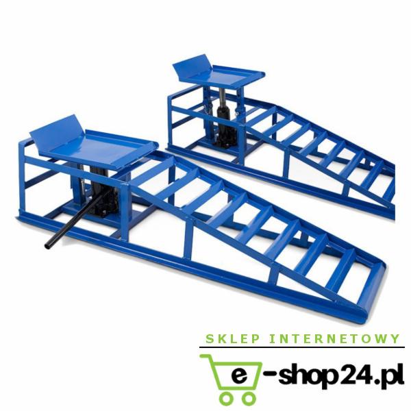 Rampa z podnośnikiem