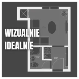 Rzut 2D mieszkania o powierzchni 9.9m2 salonu, 2.3m2 łazienki i 3.1m2 kuchni. Na planie widoczne meble i wyposażenie.