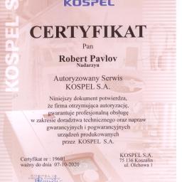 Robert Pavlov autoryzowany serwis KOSPEL, montaż elektrycznych kotłów CO/CWU, instalacji solarnych - Opłacalny Serwis Kotłów Gazowych w Pruszkowie