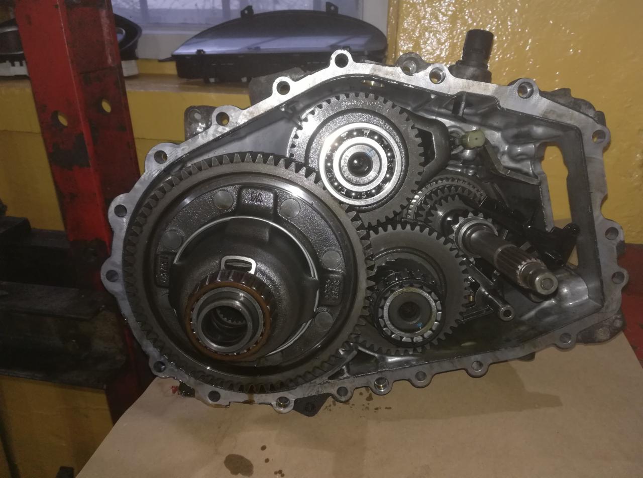 Wymiana łożysk półautomatycznej skrzyni Citroen C4