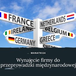 Manatki24 - Profesjonalne przeprowadzki międzynarodowe: Warszawa-Niemcy, Warszawa-Francja, Warszawa - Hiszpania. Przeprowadzka do EU.