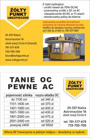 Żółty Punkt Ubezpieczeń - Ubezpieczenia na życie Kielce