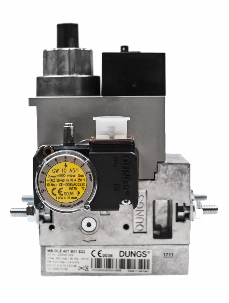 Zawory gazowe do palników