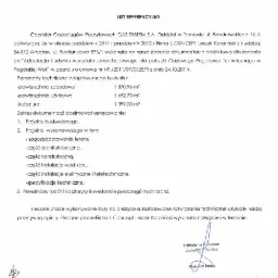 Skan dokumentu referencyjnego od Operatora Gazociąg&oacute;w Przesyłowych GAZ-SYSTEM S.A. dla firmy L-CONCEPT Leszek Karasiński, potwierdzający wykonanie dokumentacji projektowej adaptacji budynku...