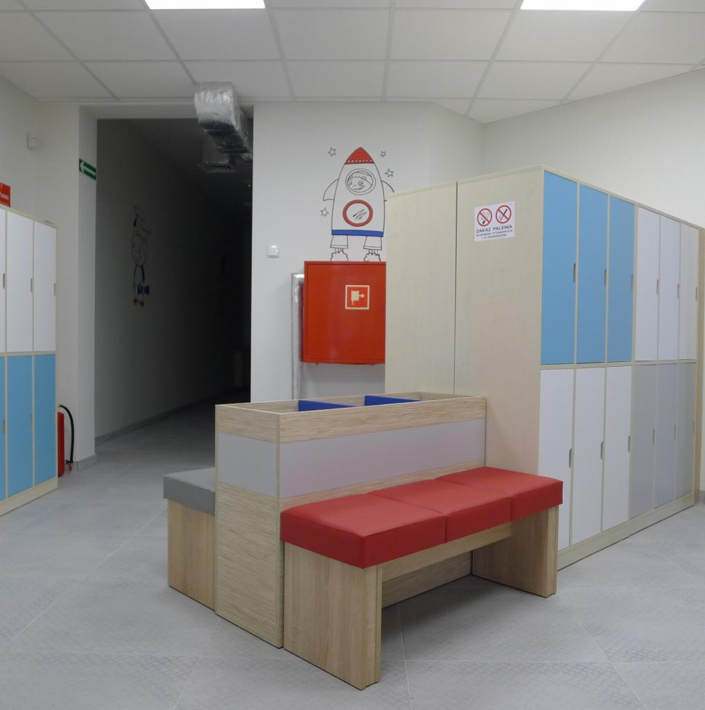 Żłobek w Białymstoku - Szatnia
