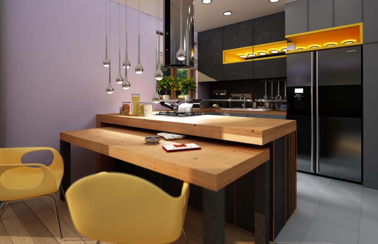 Dom w Warszawie - Kuchnia