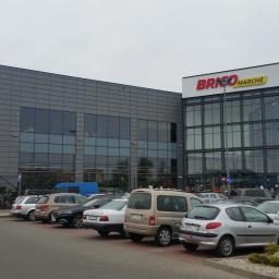 2017r - nadzór inwestorski przebudowa budynku handlowego BRICO MARCHE w CH PESTKA w Poznaniu