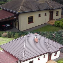 Mycie i malowanie dachu i elewacji