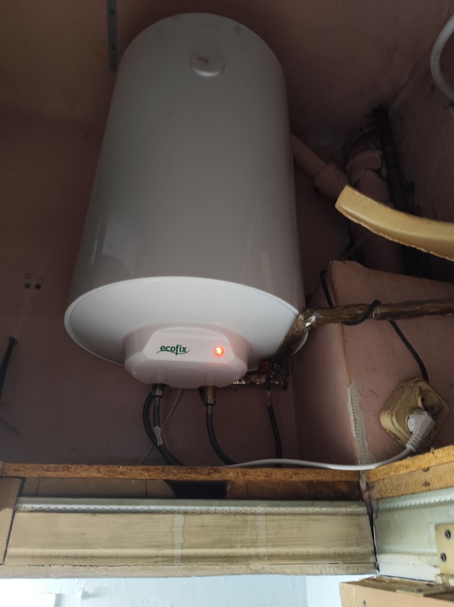 Wymiana bojler na ciepłą wodę.