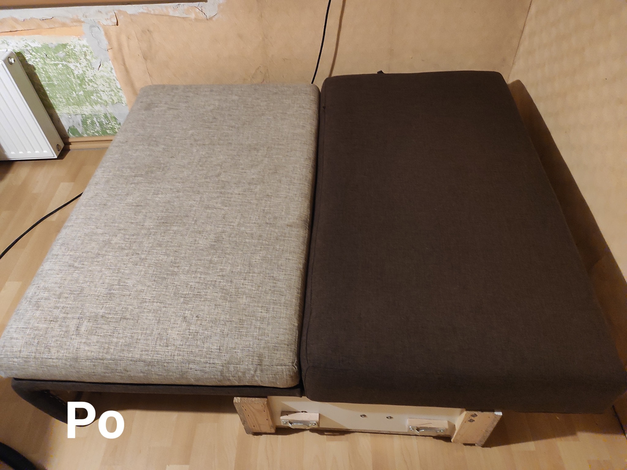 Pranie tapicerki meblowej- zdjęcie PO