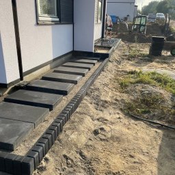 Układanie kostki brukowej Borkowo 4