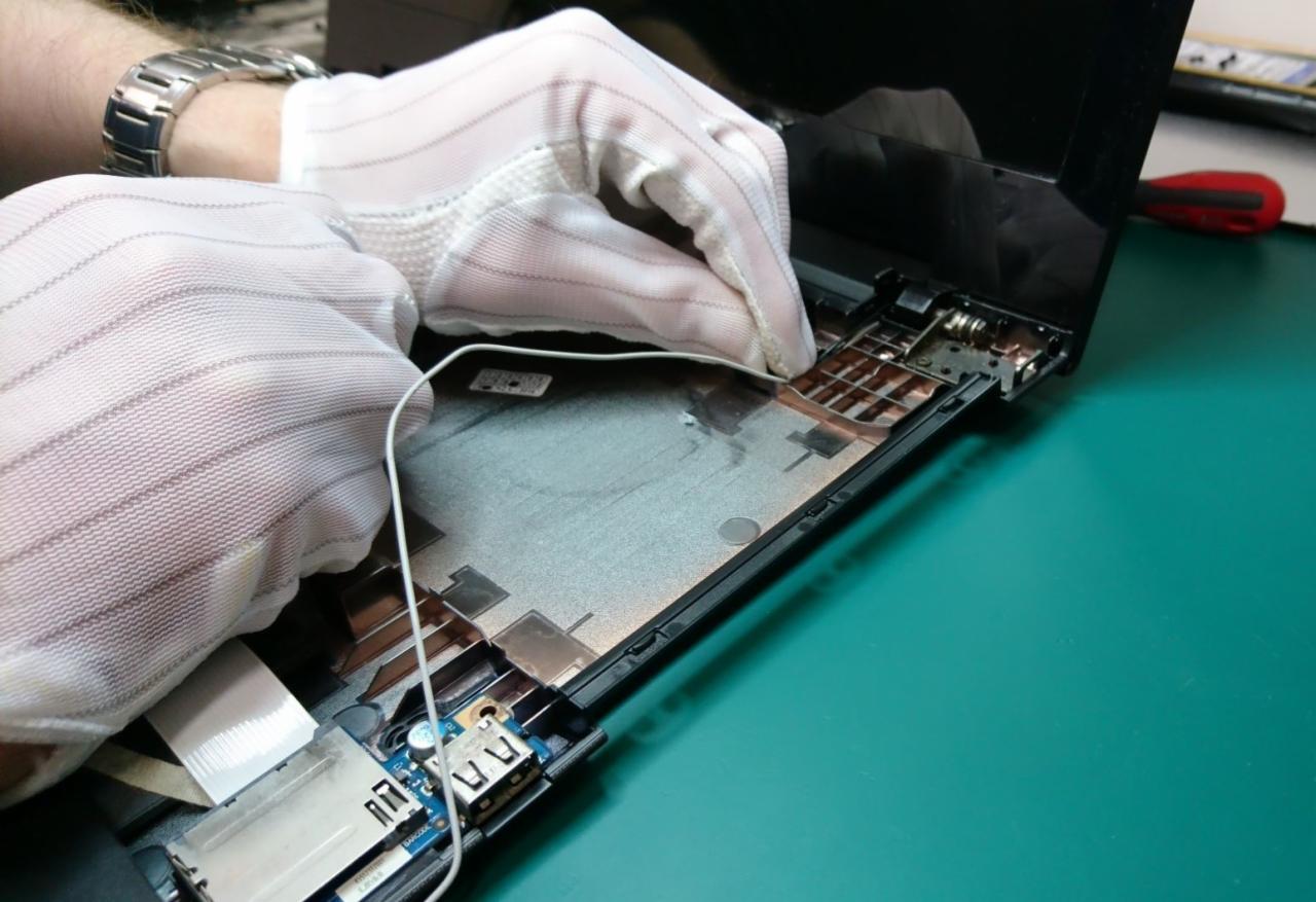 Serwisowanie laptopa Lenovo