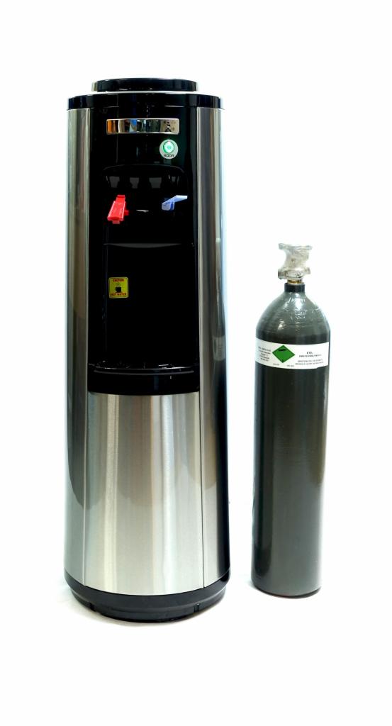 dystrybutor wody z funkcją wody gazowanej