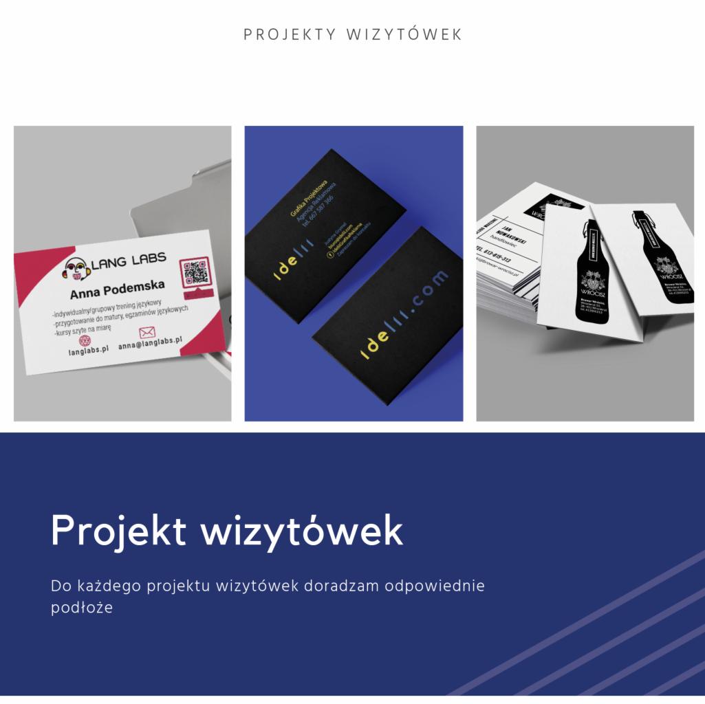 Projekt wizytówki