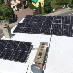 Instalacja Fotowoltaiczna w Poznaniu - Dach płaski